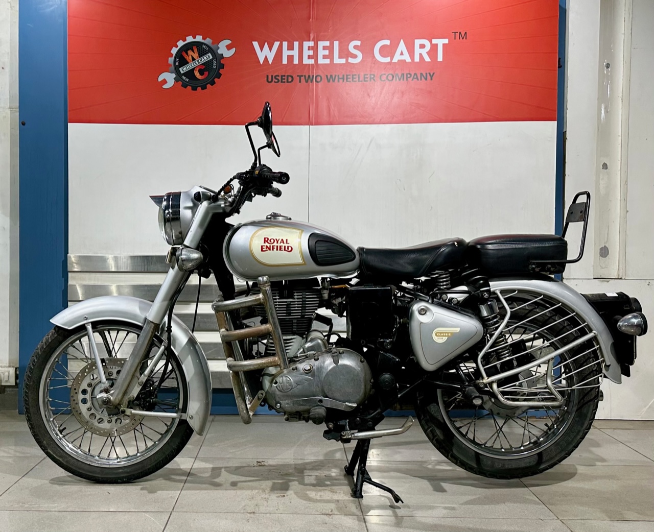 royal enfield classic 350 single disc